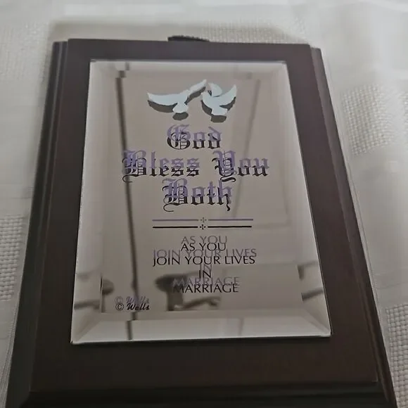 Wells Wooden Hanging Picture Frame For Wedding Couple 6×8 - Picture 15 of 16